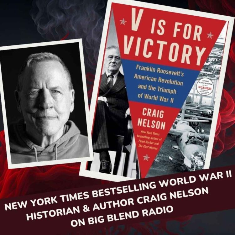 cover art for Author and Historian Craig Nelson - V is for Victory