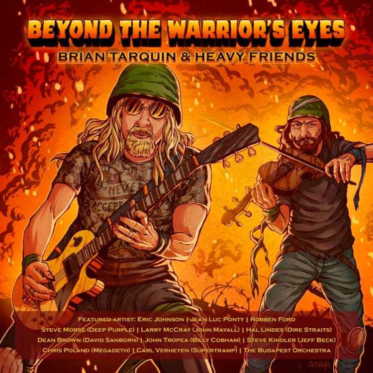 cover art for Brian Tarquin - Beyond the Warrior's Eyes Album