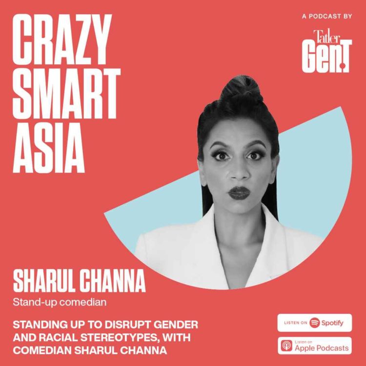 cover art for Standing up to disrupt gender and racial stereotypes, with comedian Sharul Channa 