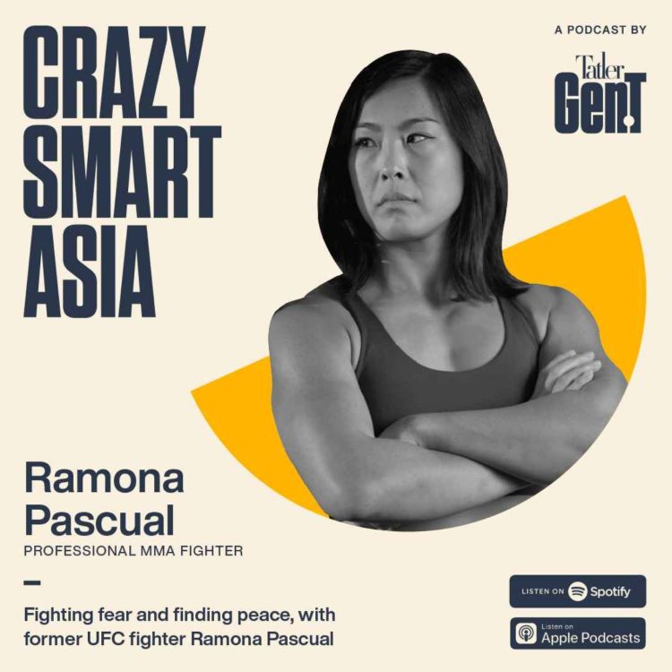 cover art for Fighting fear and finding peace, with former UFC fighter Ramona Pascual