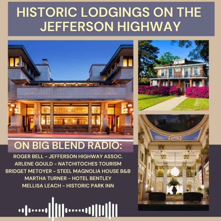 cover art for Historic Lodgings on the Historic Jefferson Highway