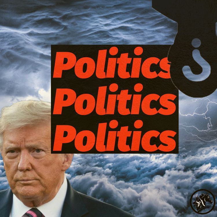 cover art for Trump's Martyr Strategy. NPR bias. Speaker Johnson out? Religion and politics (with Corey Nathan) 