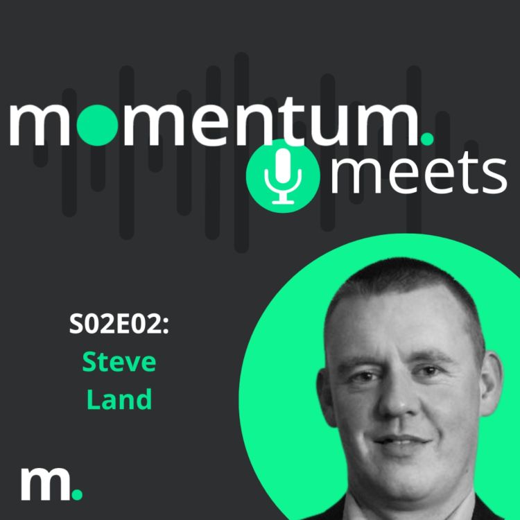 cover art for Momentum Meets: Steve Land