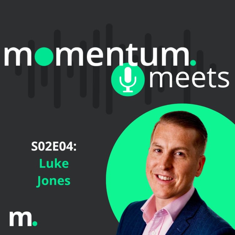 cover art for Momentum Meets: Luke Jones