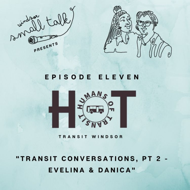 cover art for Humans of Transit Talks with Evelina and Danica