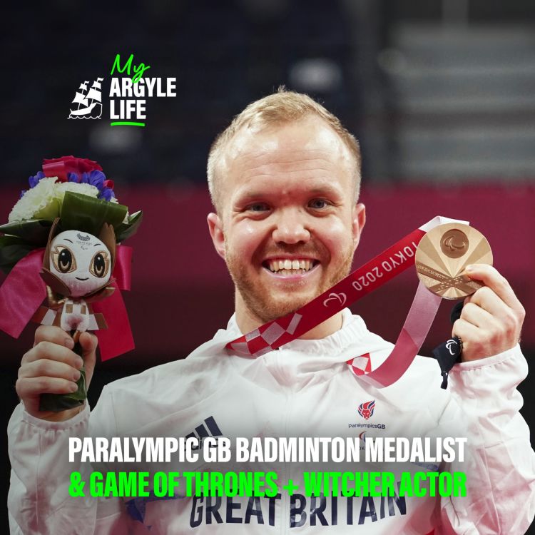 cover art for My Argyle Life: Krysten Coombs - GB Paralympian & Game of Thrones Actor