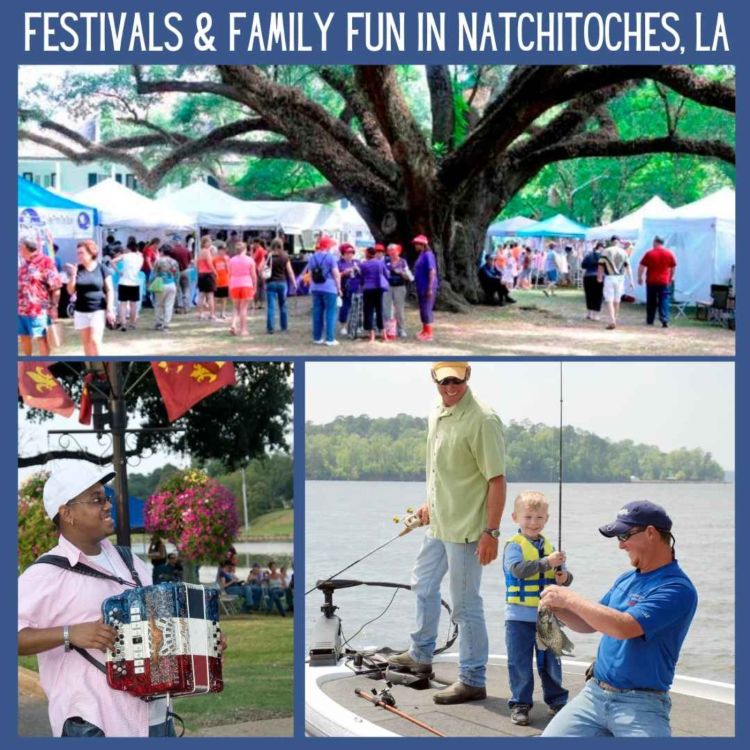 cover art for Spring Festivals and Family Fun in Natchitoches, Louisiana