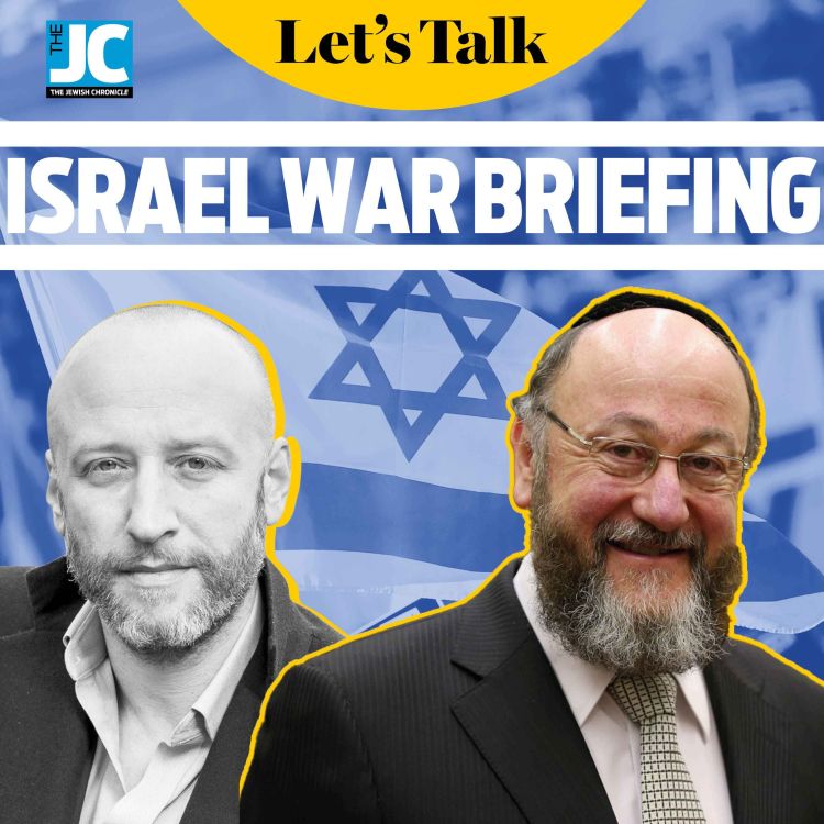 cover art for Israel briefing episode 17: The Chief Rabbi 