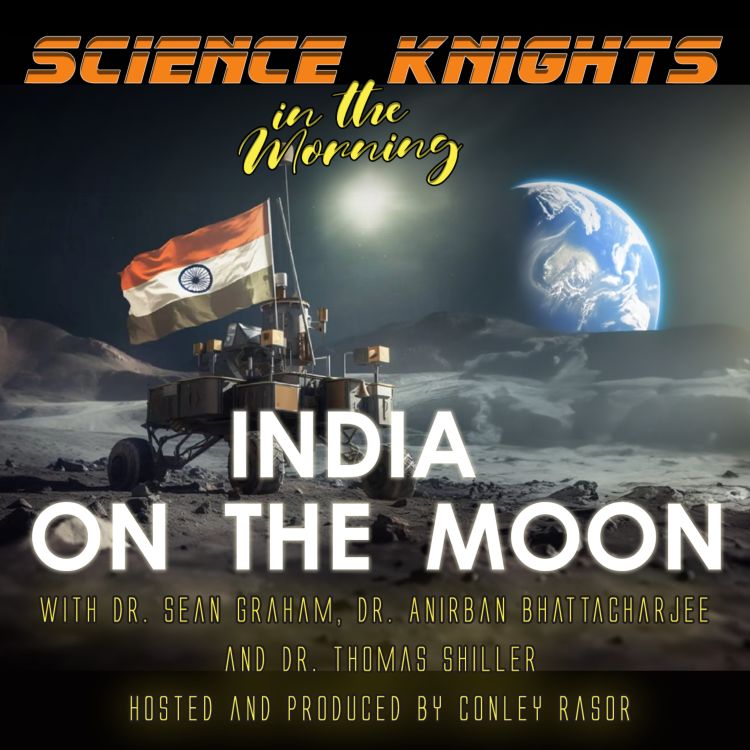 cover art for India on the Moon