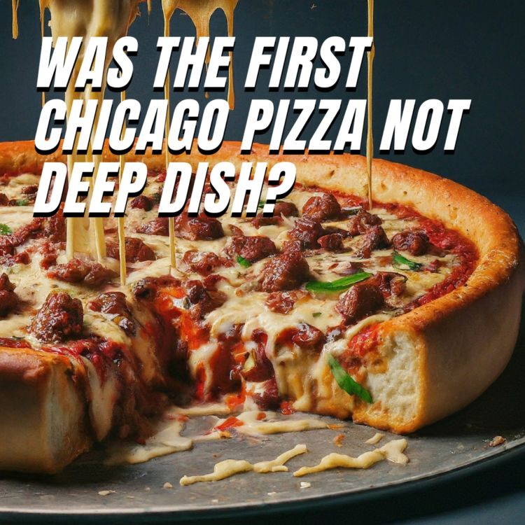 cover art for Deep Dish Drama: The Untold Story of Chicago Pizza