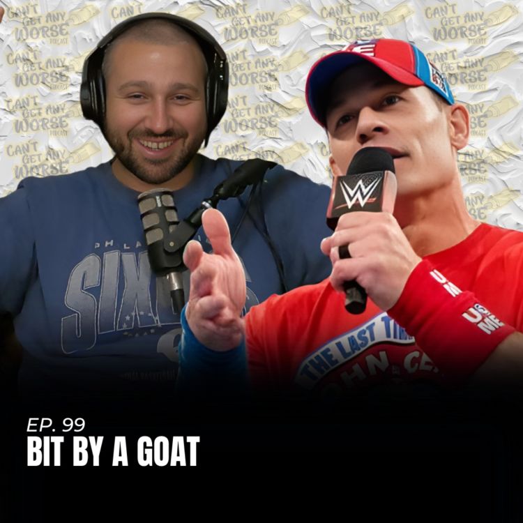 cover art for Ep. 99 "Bit By A Goat"