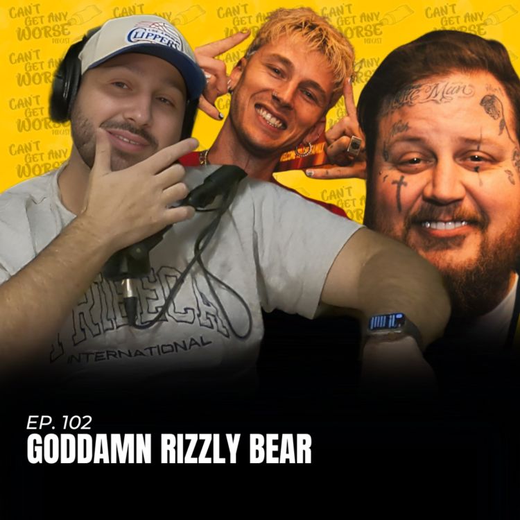 cover art for Ep. 102 "Goddamn Rizzly Bear"