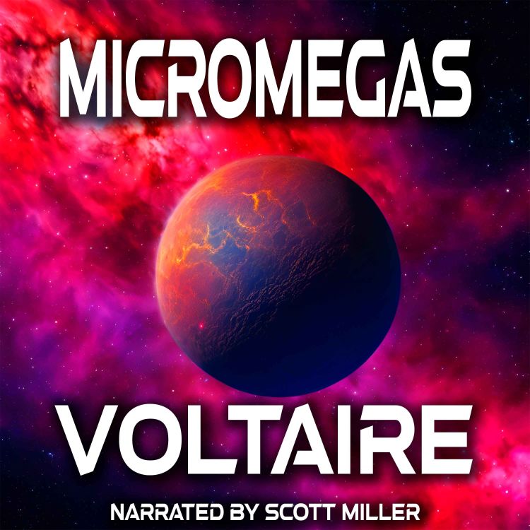 cover art for Micromegas by Voltaire - Science Fiction from the 1700s