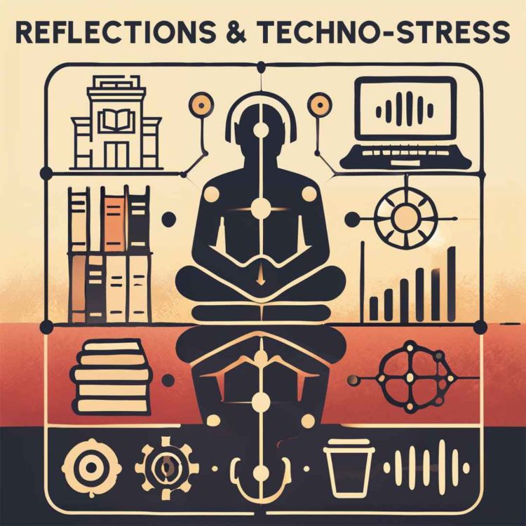 cover art for Reflections & Techno-Stress