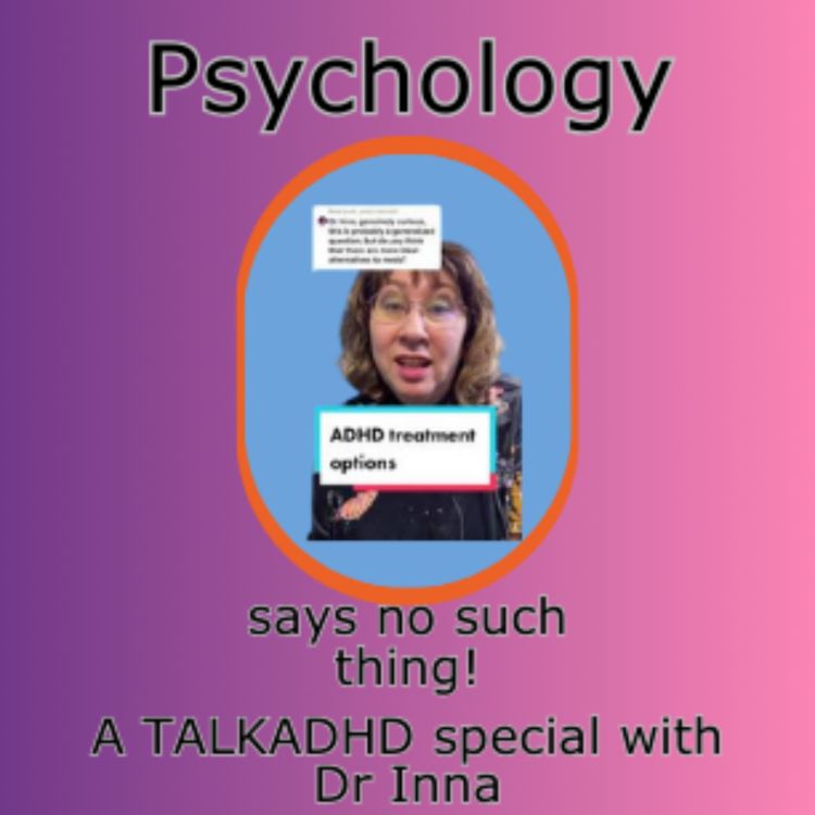 cover art for Psychology says no suc thing! In conversation with Dr Inna Kanevsky