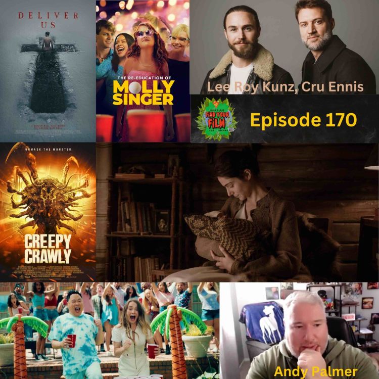 cover art for Deliver Us, The Re-Education of Molly Singer, Lee Roy Kunz, Cru Ennis, Andy Palmer, Creepy Crawly