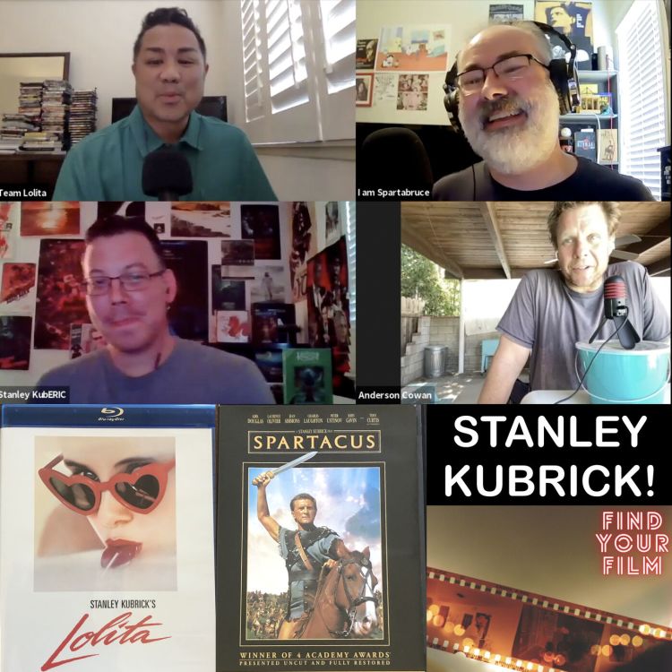 cover art for Stanley Kubrick Spotlight (Lolita, Spartacus) With Groupers Filmmaker Anderson Cowan