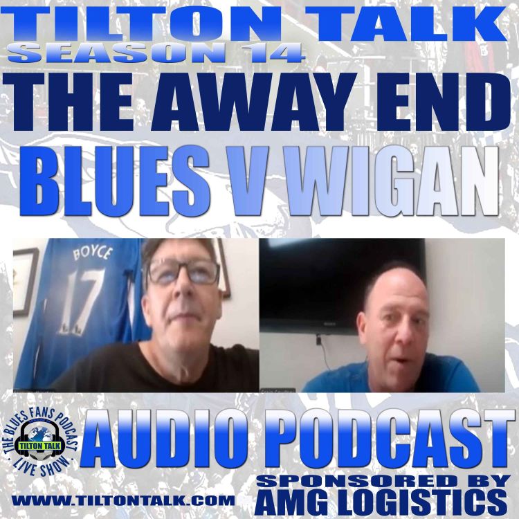 cover art for Blues V Wigan-The Away End