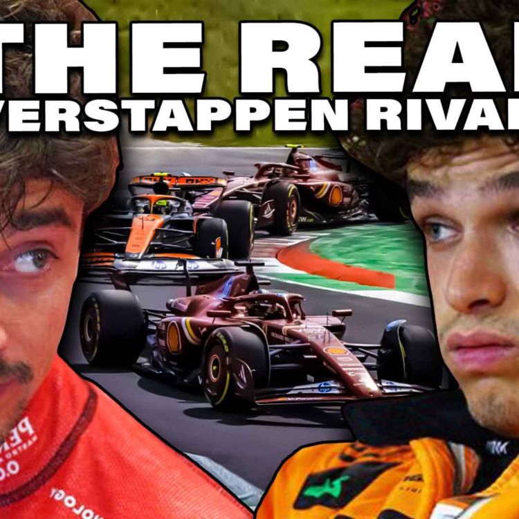 cover art for Charles Leclerc's coming for Norris AND Verstappen