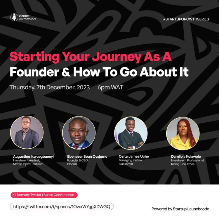 cover art for Starting Your Journey as a Founder & How To Go About It