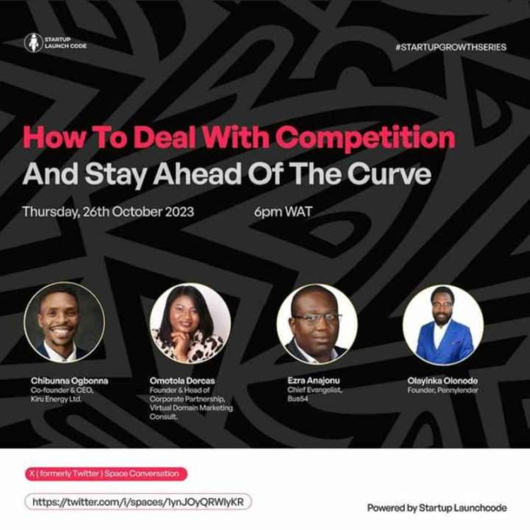 cover art for How To Deal with Competition and Stay Ahead of the Curve