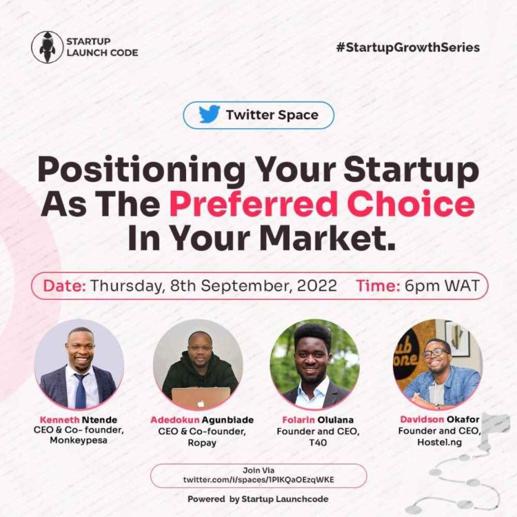 cover art for Positioning your Startup as the Preferred Choice in your Market