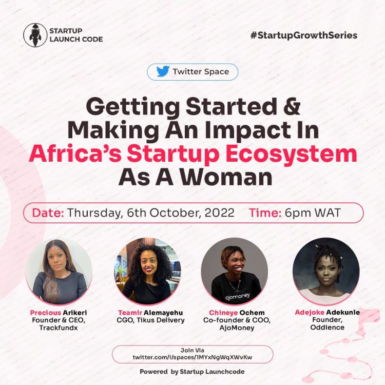 cover art for Making an Impact in the African Startup Ecosystem as a Woman