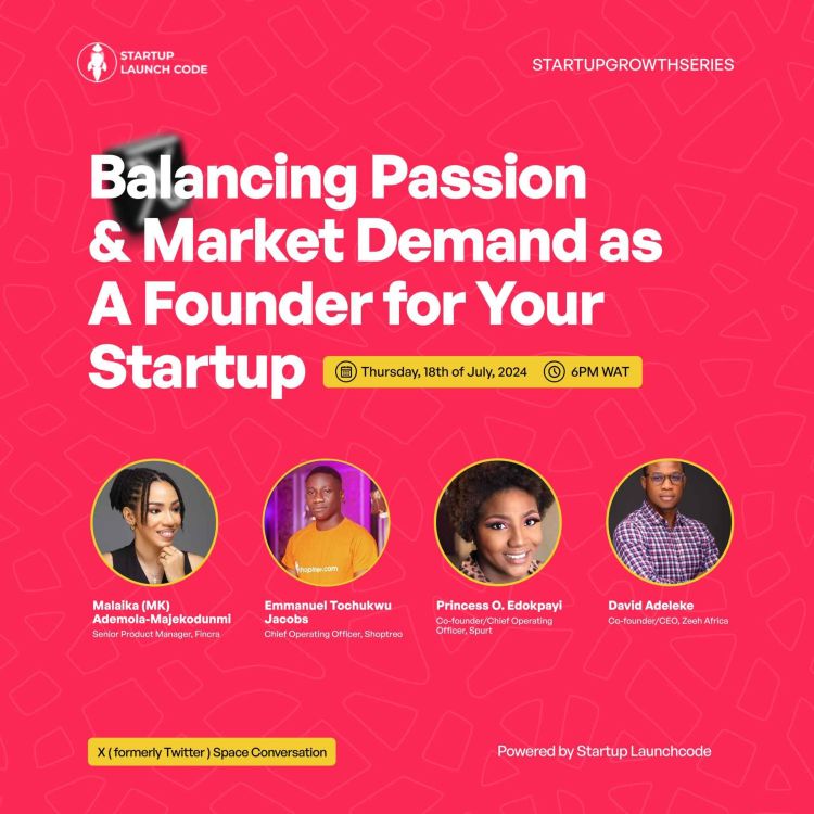 cover art for Balancing Passion & Market Demand as a Founder for your Startup