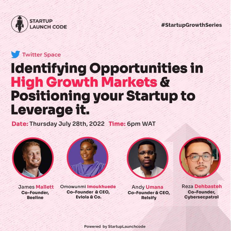 cover art for Identifying Opportunities in High Growth Markets and Positioning your Startup to Leverage It