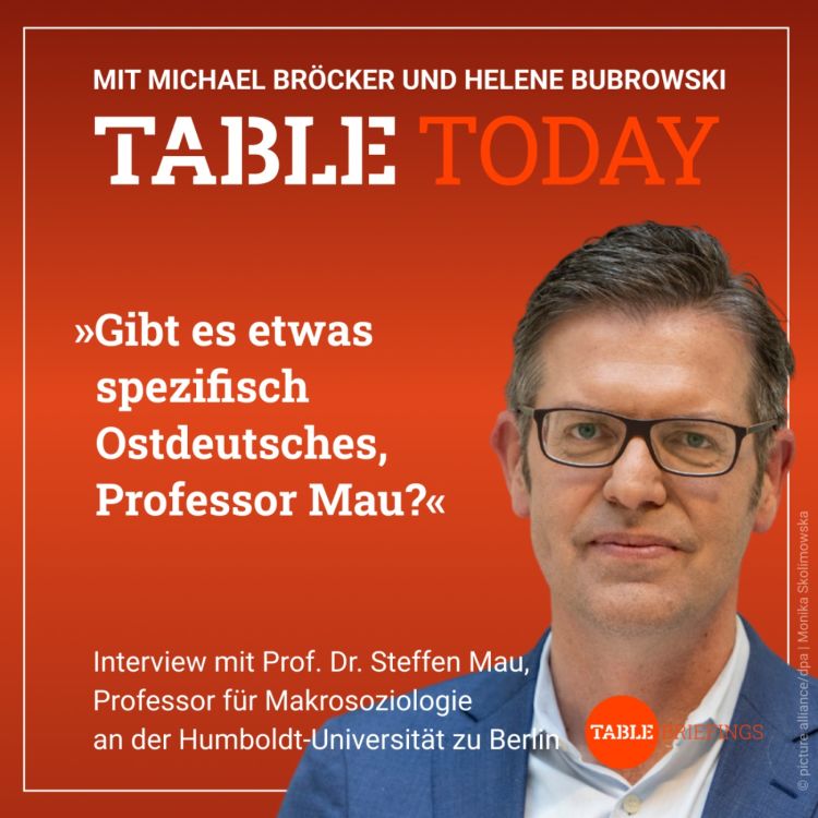 cover art for Gibt es etwas spezifisch Ostdeutsches, Professor Mau?