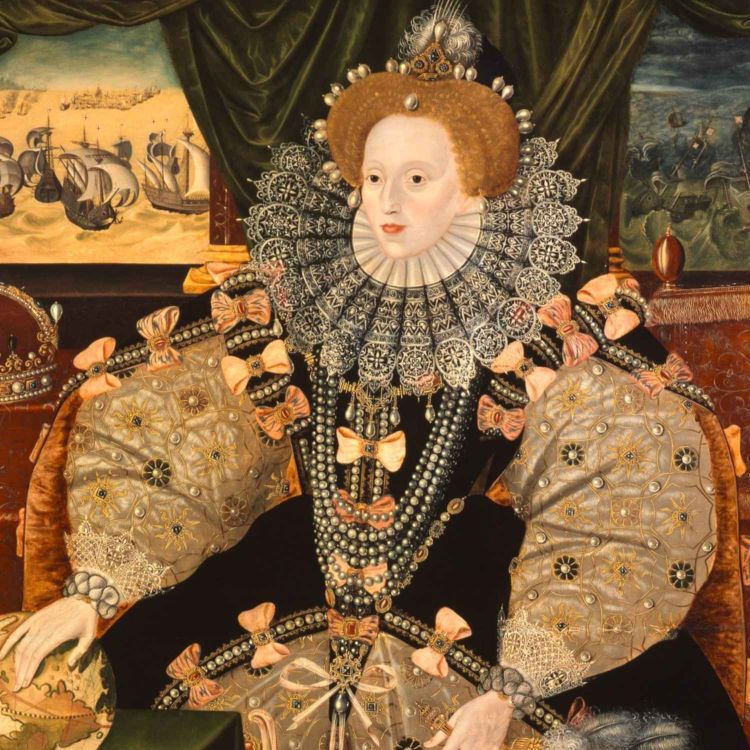 cover art for Episode 323: Elizabeth I, the Golden Age Queen