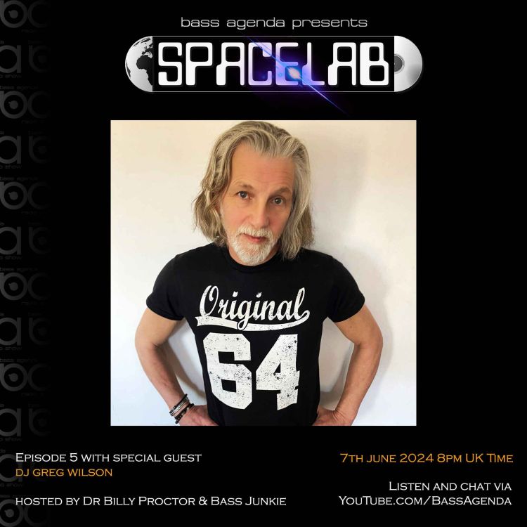 cover art for Spacelab Episode 5 with DJ Greg Wilson