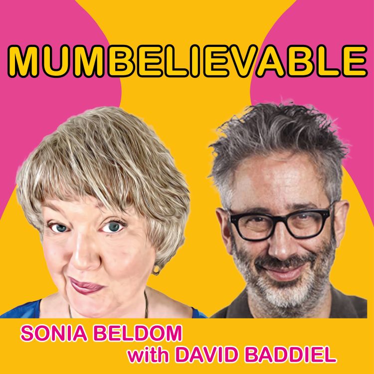 cover art for David Baddiel  - Mum’s porno poetry nearly ruined my life