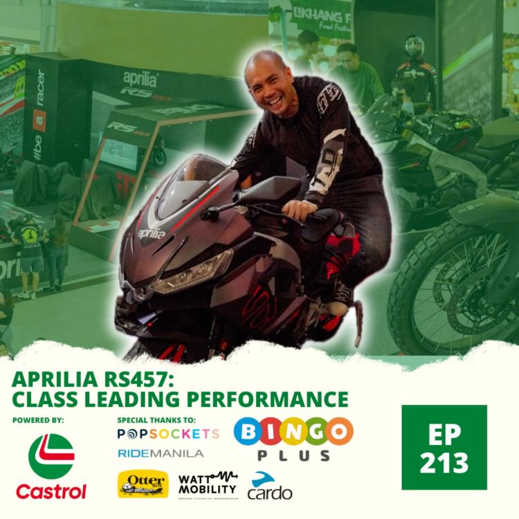 cover art for Ep. 213: Aprilia RS457: Class Leading Performance