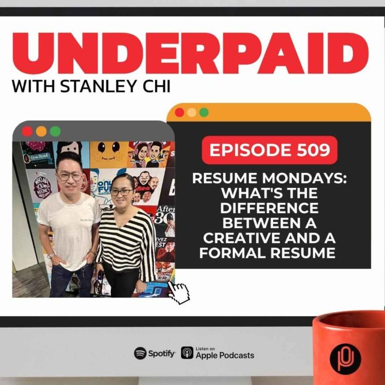 cover art for Episode 509: Resume Mondays: What's the difference between a creative and a formal resume