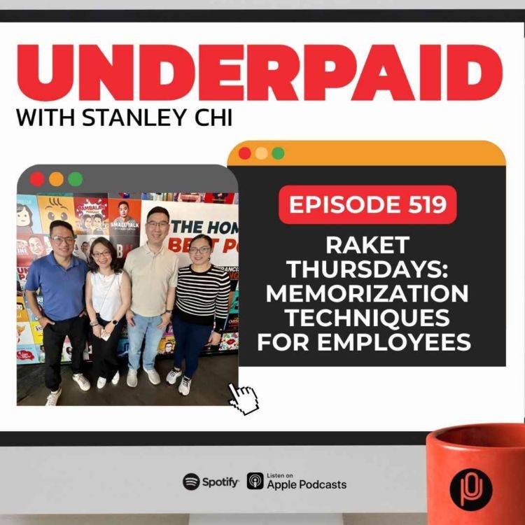 cover art for Episode 519: Raket Thursdays: Memorization techniques for employees