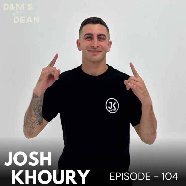 cover art for Episode 104 - Josh Khoury // How stepping outside my comfort zone game me my dream job. 