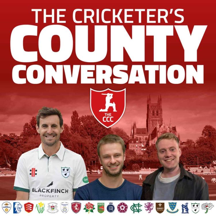 cover art for "We'll push them away from county cricket" ⏤ In conversation with Daryl Mitchell