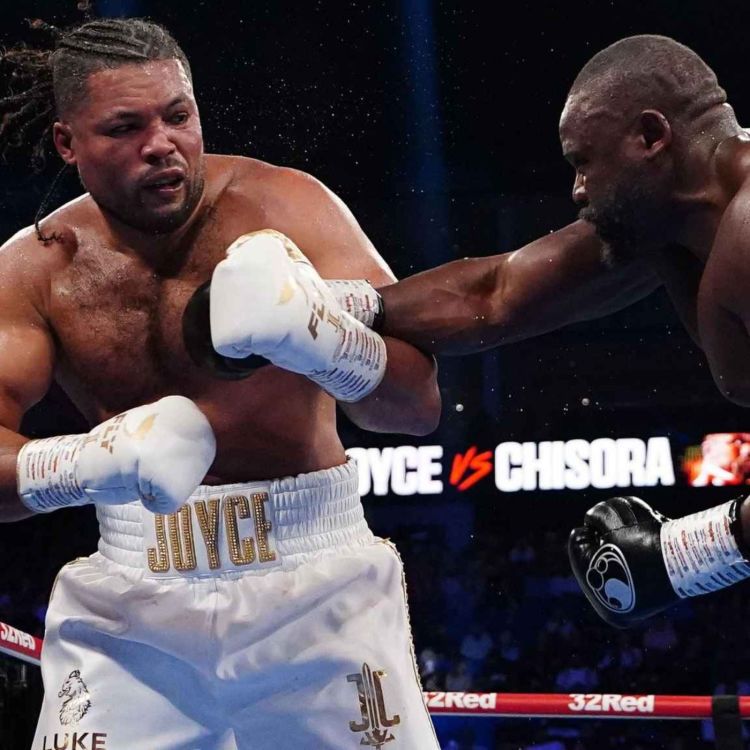 cover art for BOXING REVIEW: Is that now 'it' for Derek Chisora and Joe Joyce? Moses Itauma is legit. Crawford Madrimov preview