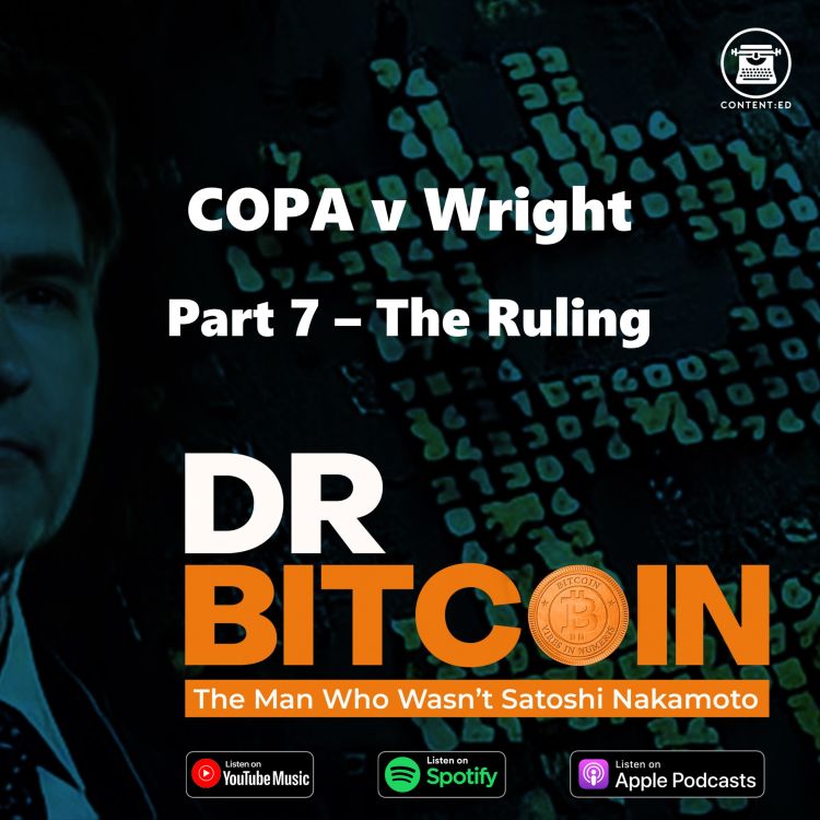 cover art for COPA v Wright - Part 7