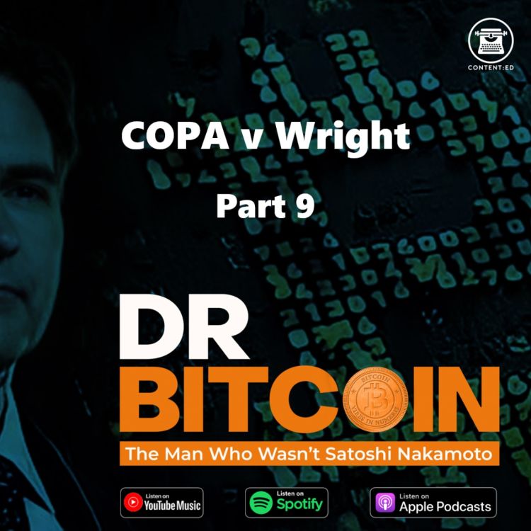 cover art for COPA v Wright - Part 9