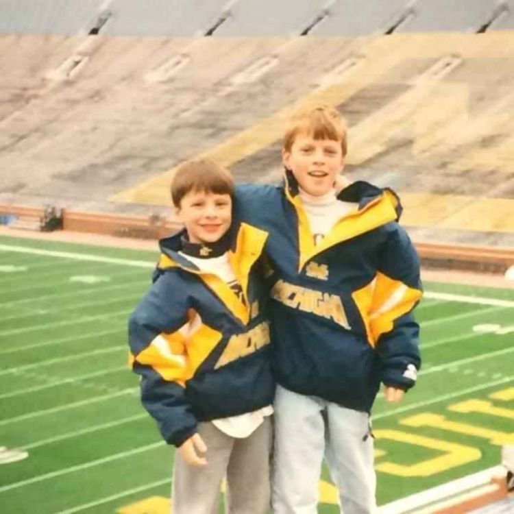 cover art for Let the Orji era begin? - Michigan 28, Arkansas State 18