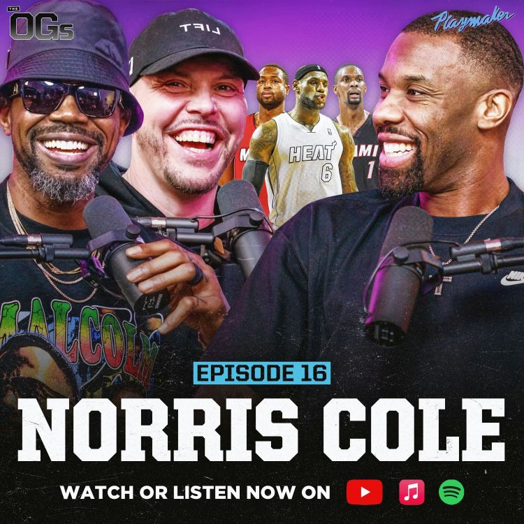 cover art for Norris Cole Reveals Heat Secrets, LeBron & Chris Bosh Stories & NBA Hot Takes | The OGs Ep. 16