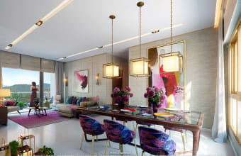 Well designed 2bhk apartments at Piramal Revanta accomodating luxurious lifestyle
