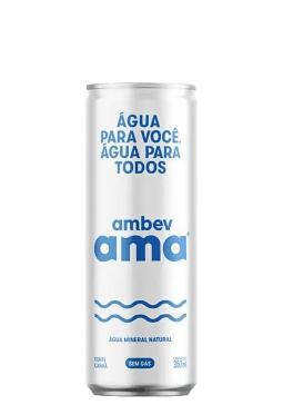 Água Mineral Ama Lata sem gás 350ml