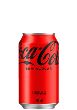 Refrigerante Coca-Cola Zero Lata 350ml