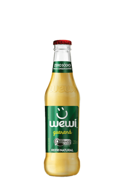 Refrigerante Guaraná Orgânico Wewi Vidro 255ml