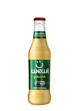 Refrigerante Guaraná Orgânico Wewi Vidro 255ml