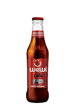 Refrigerante Cola Orgânico Wewi Vidro 255ml