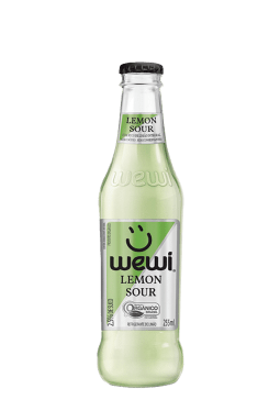 Refrigerante Lemon Sour Orgânico Wewi Vidro 255ml